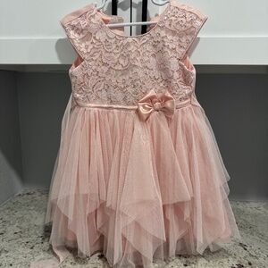 Pink / iridescent shimmer dress